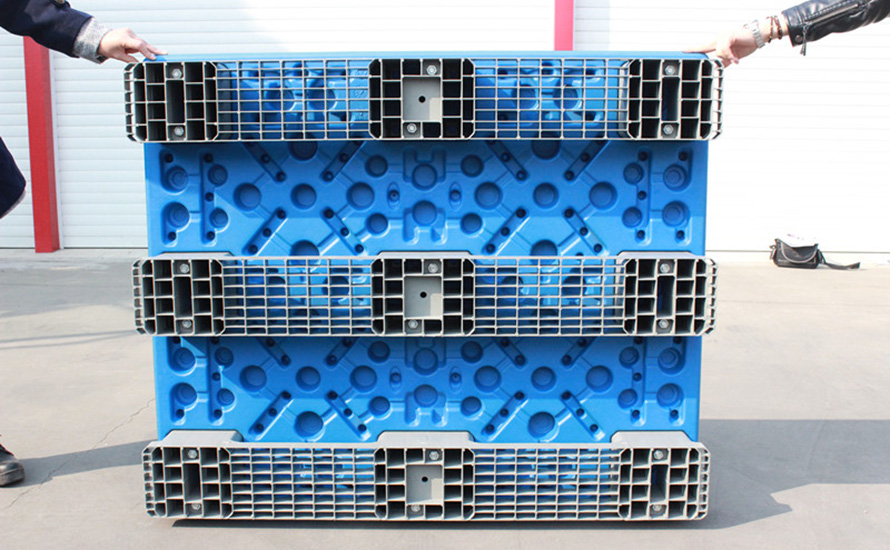 1210吹塑川(chuān)字托盤