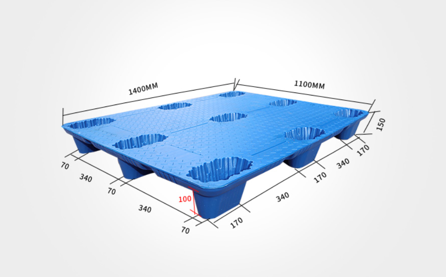 1411吹（chuī）塑九腳托盤